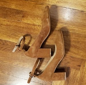 Gap Camel Suede Heels